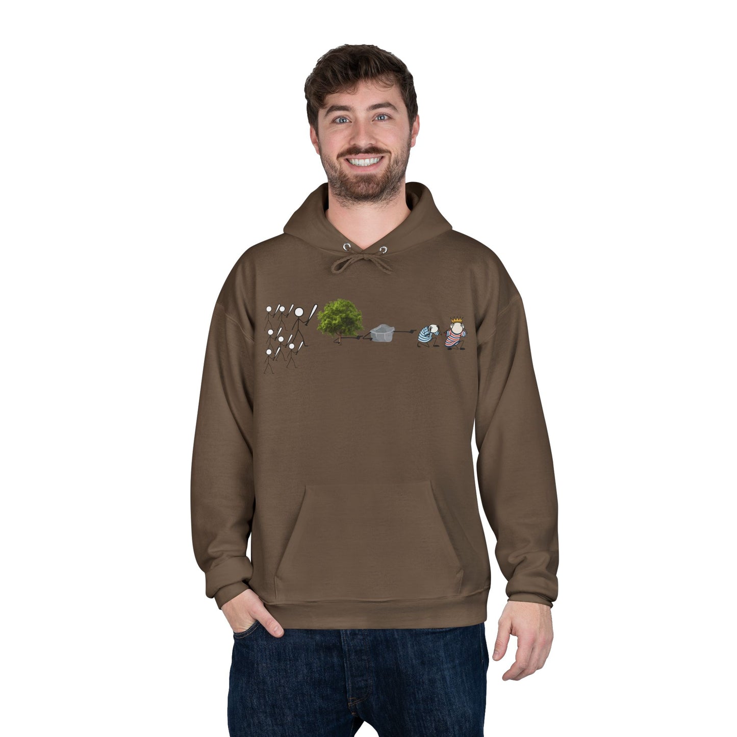 just a matter of time stylish hoodie