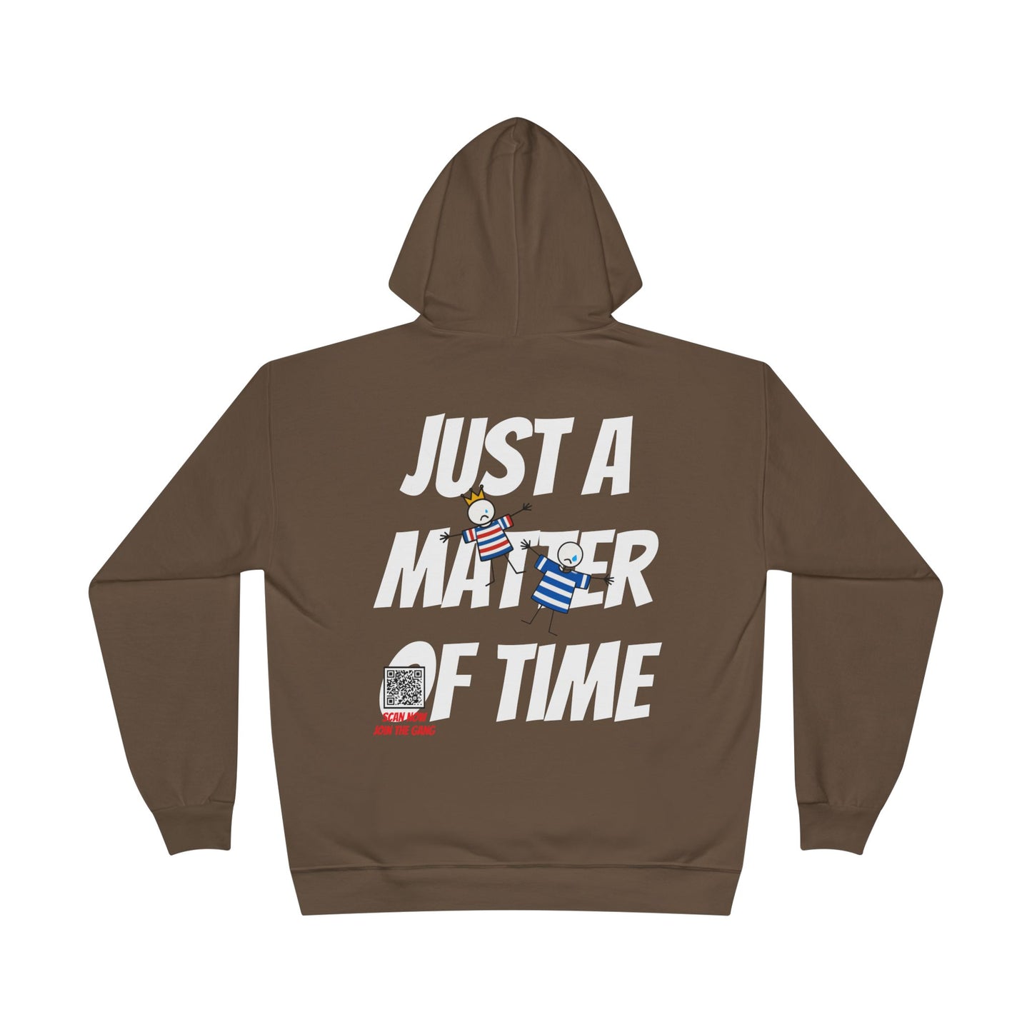 just a matter of time stylish hoodie