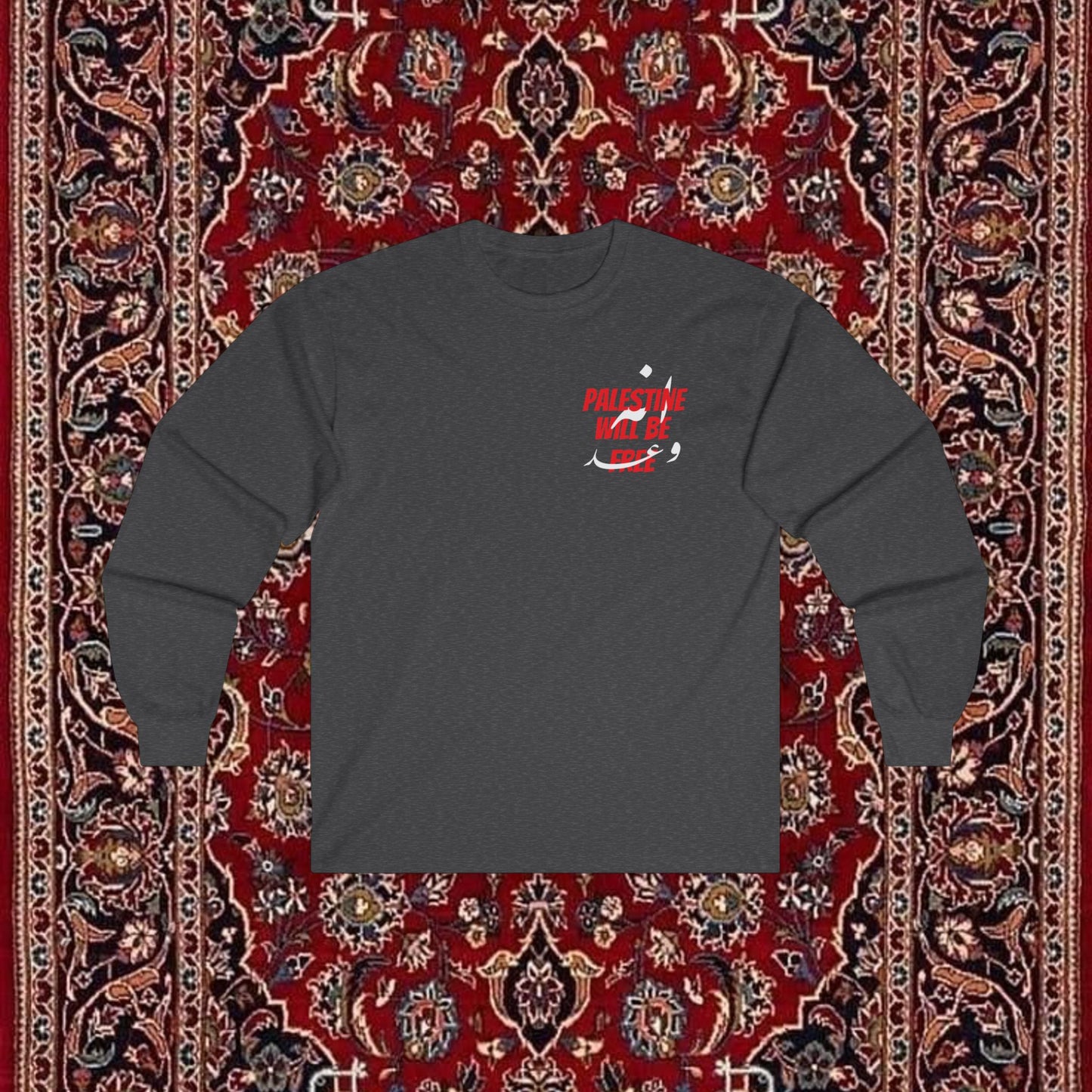 Classic Long sleeve “Palestine will be free”