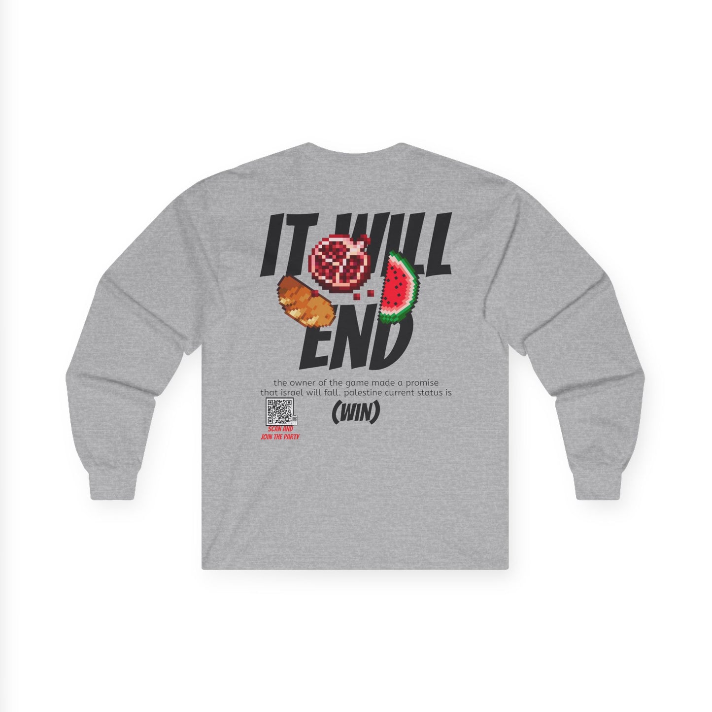Classic melon, bread, pomegranate Palestine T-shirt