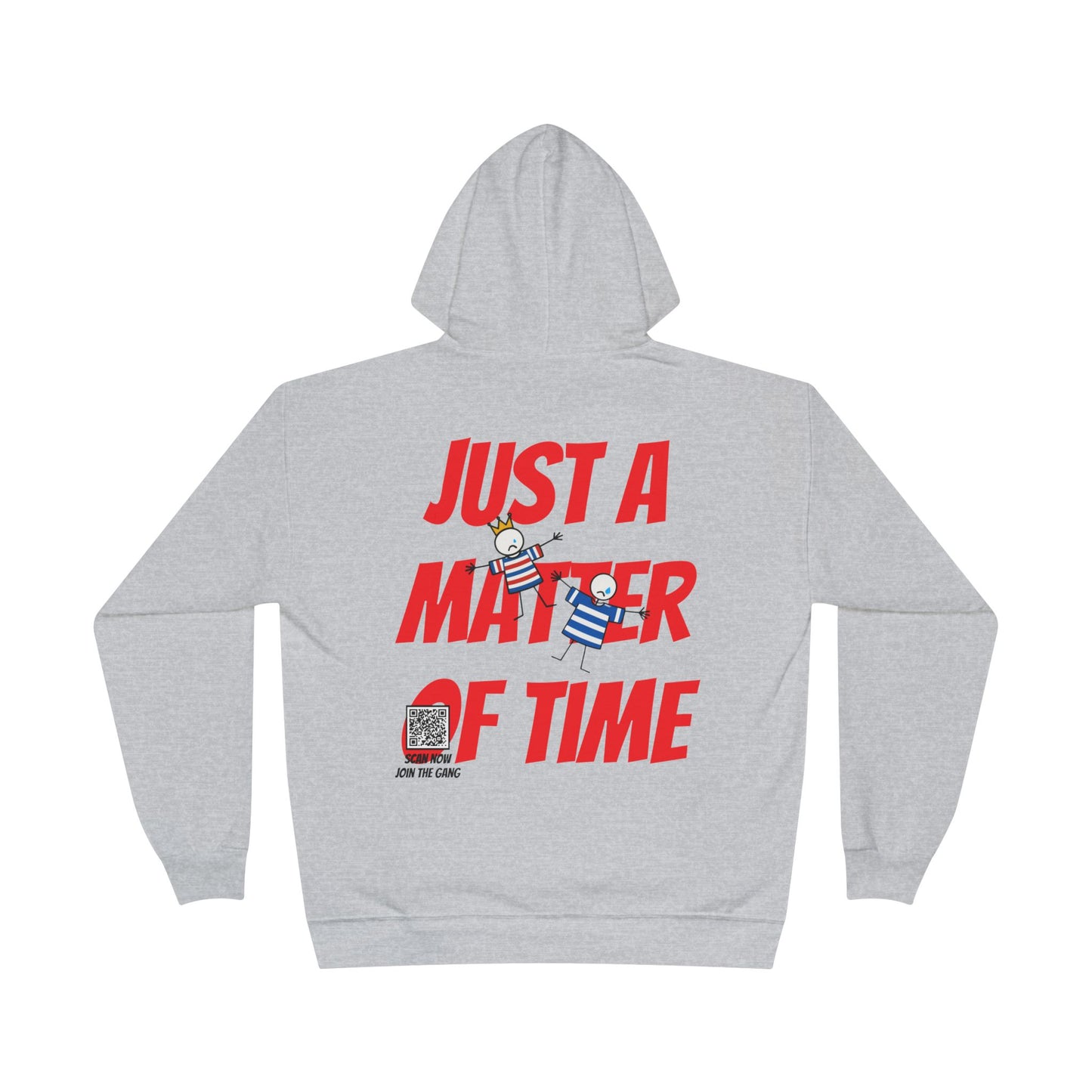 just a matter of time stylish hoodie