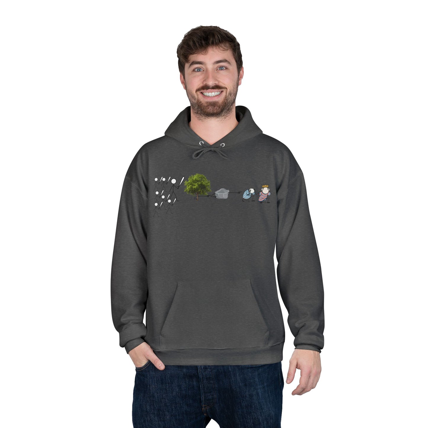 just a matter of time stylish hoodie