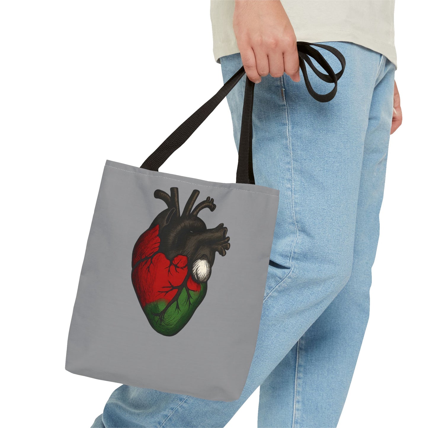 Heartfelt palestine Tote Bag