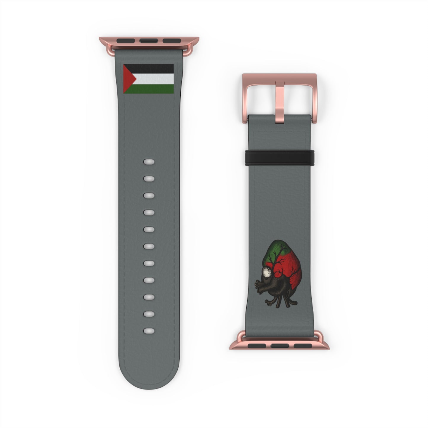 Classic heart of Palestine Watch Band