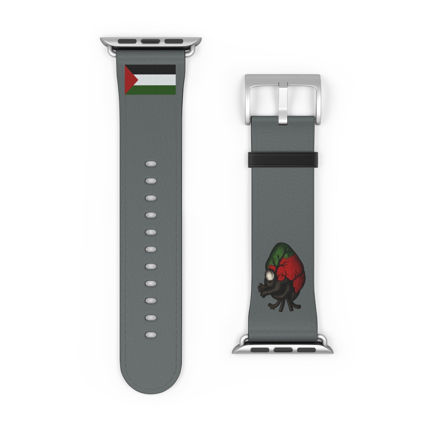 Classic heart of Palestine Watch Band