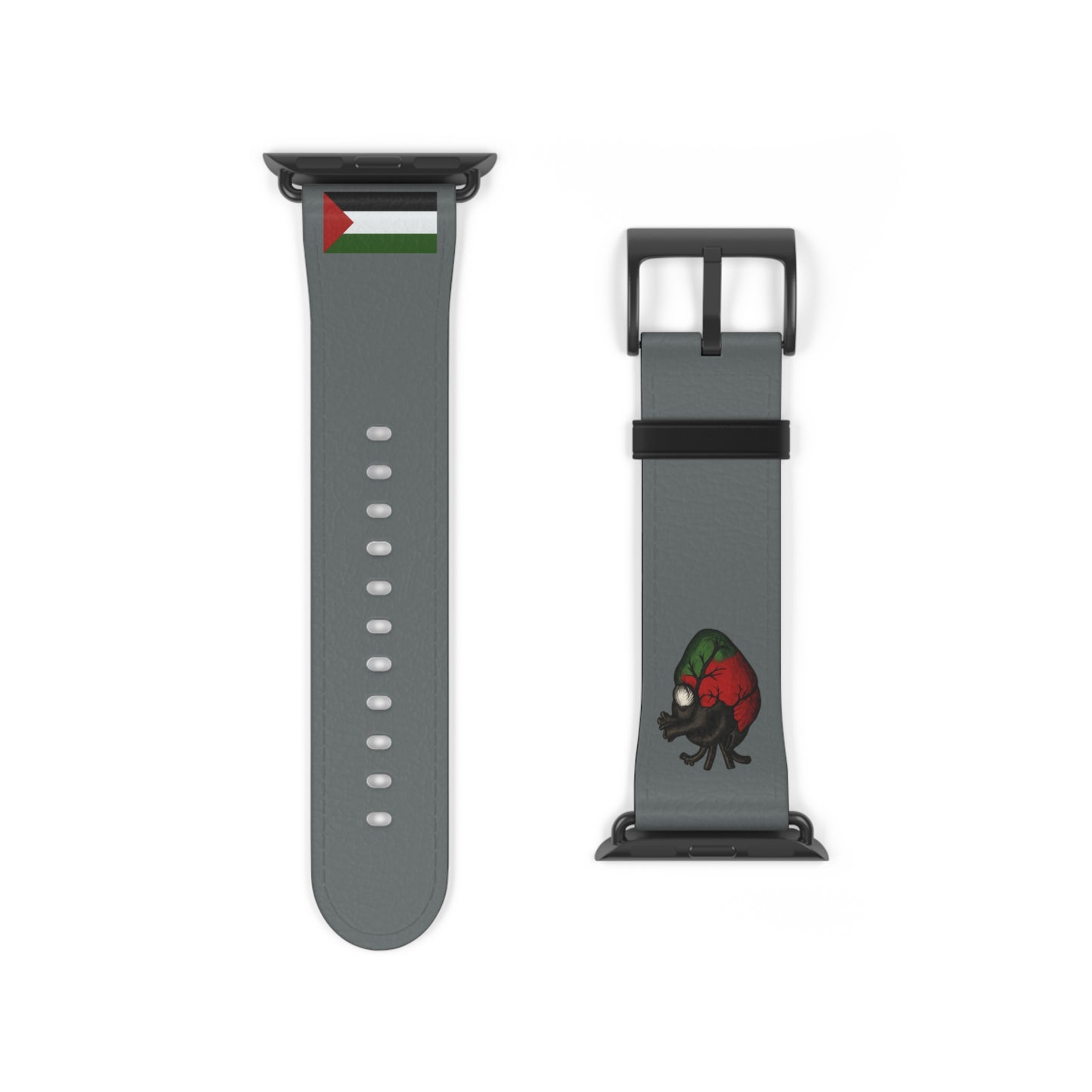 Classic heart of Palestine Watch Band