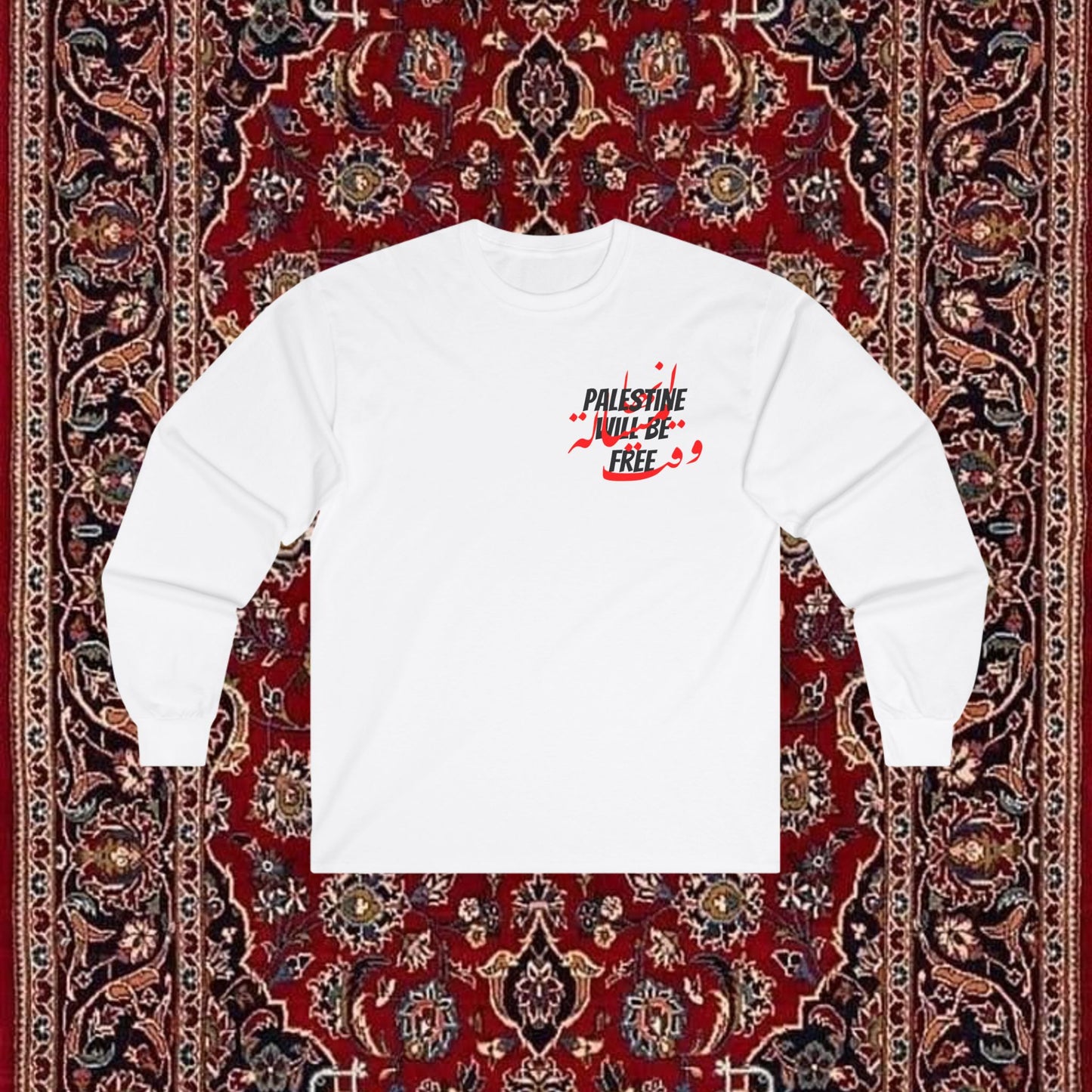 Classic Long sleeve “Palestine will be free”