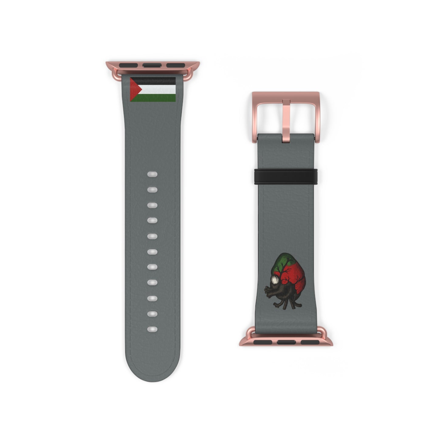 Classic heart of Palestine Watch Band