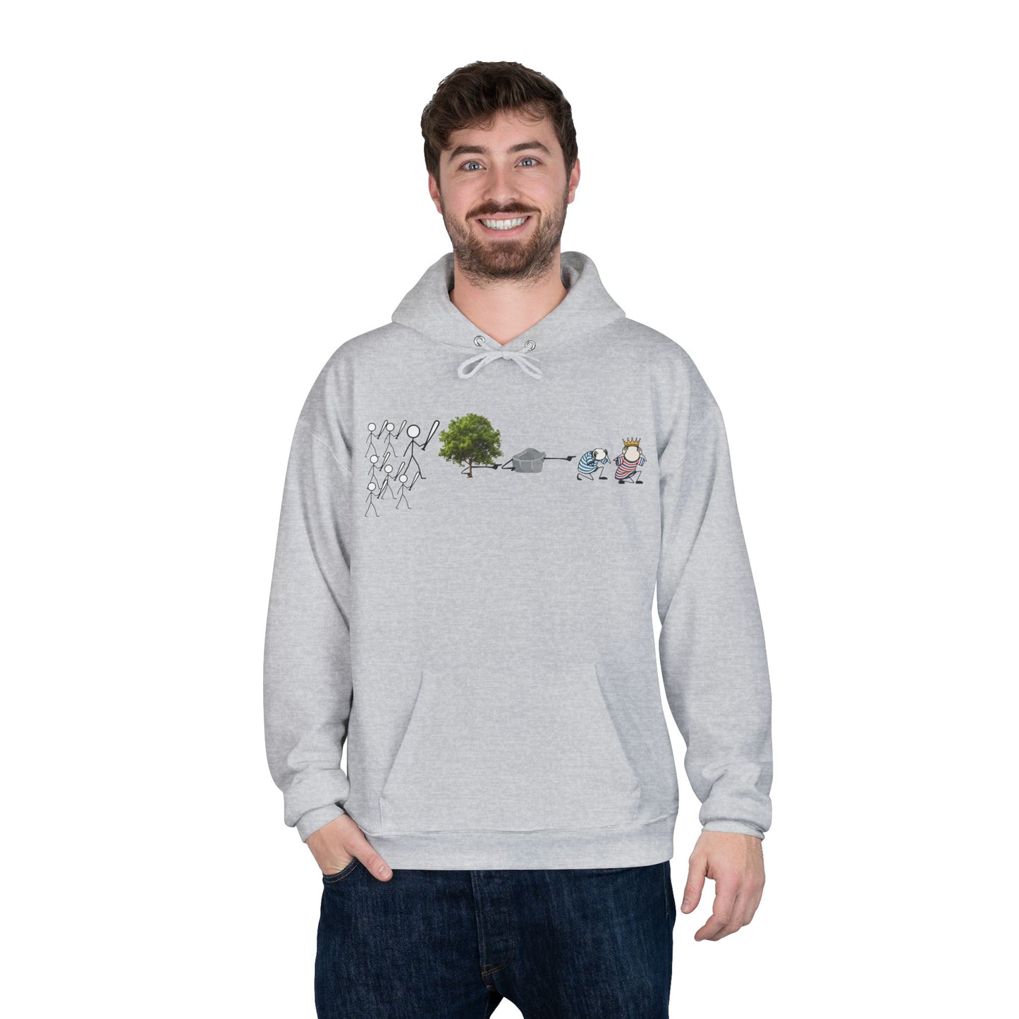 just a matter of time stylish hoodie
