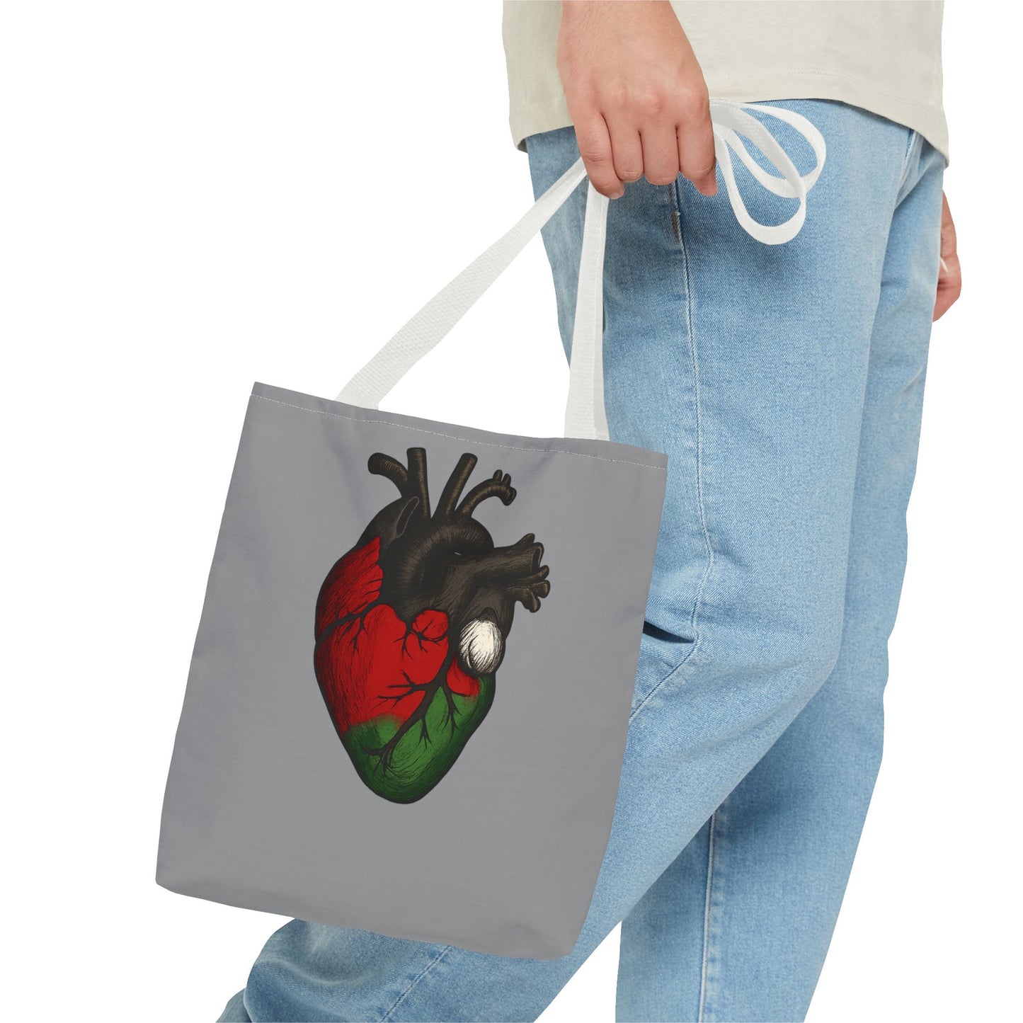 Heartfelt palestine Tote Bag