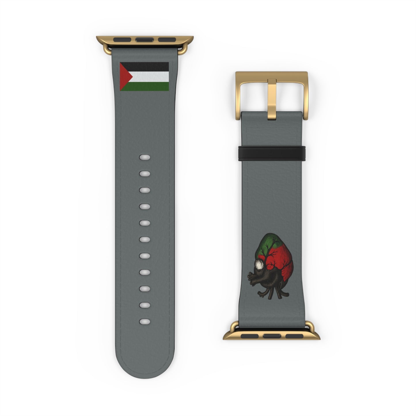 Classic heart of Palestine Watch Band