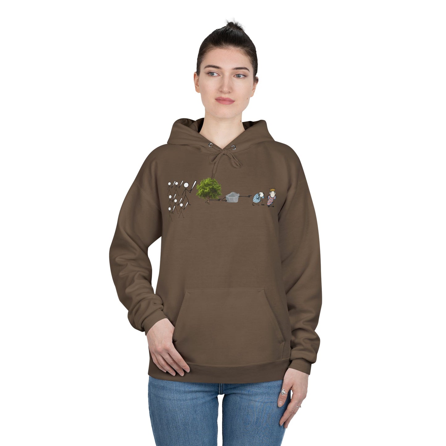just a matter of time stylish hoodie