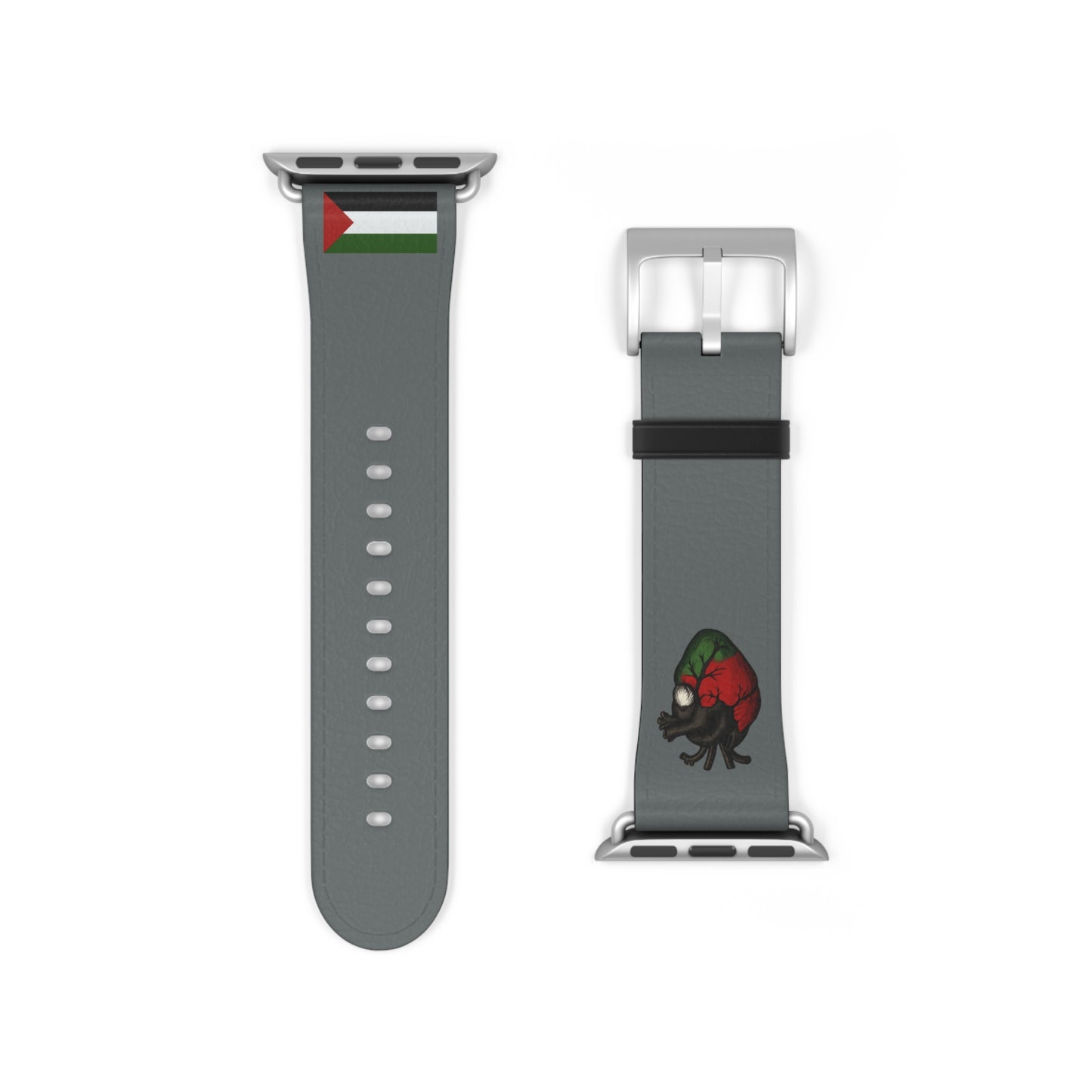 Classic heart of Palestine Watch Band