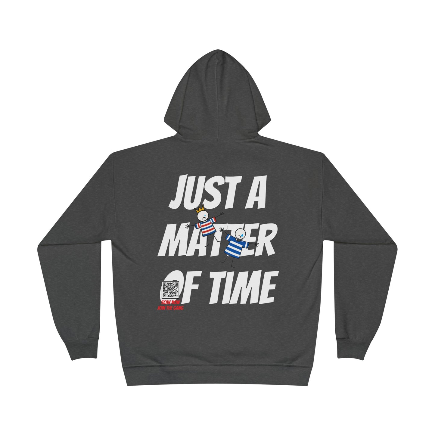 just a matter of time stylish hoodie