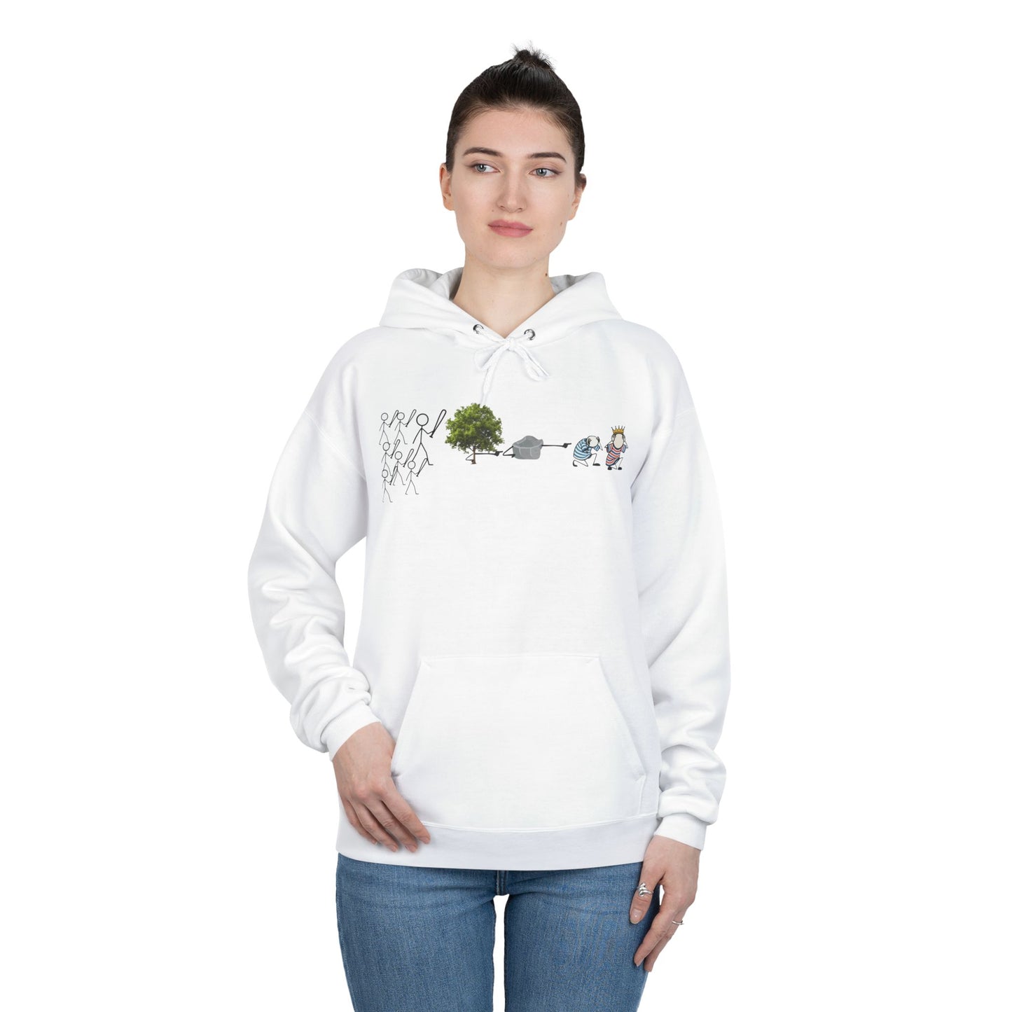 just a matter of time stylish hoodie