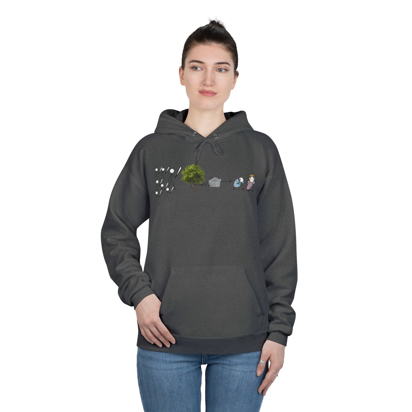 just a matter of time stylish hoodie