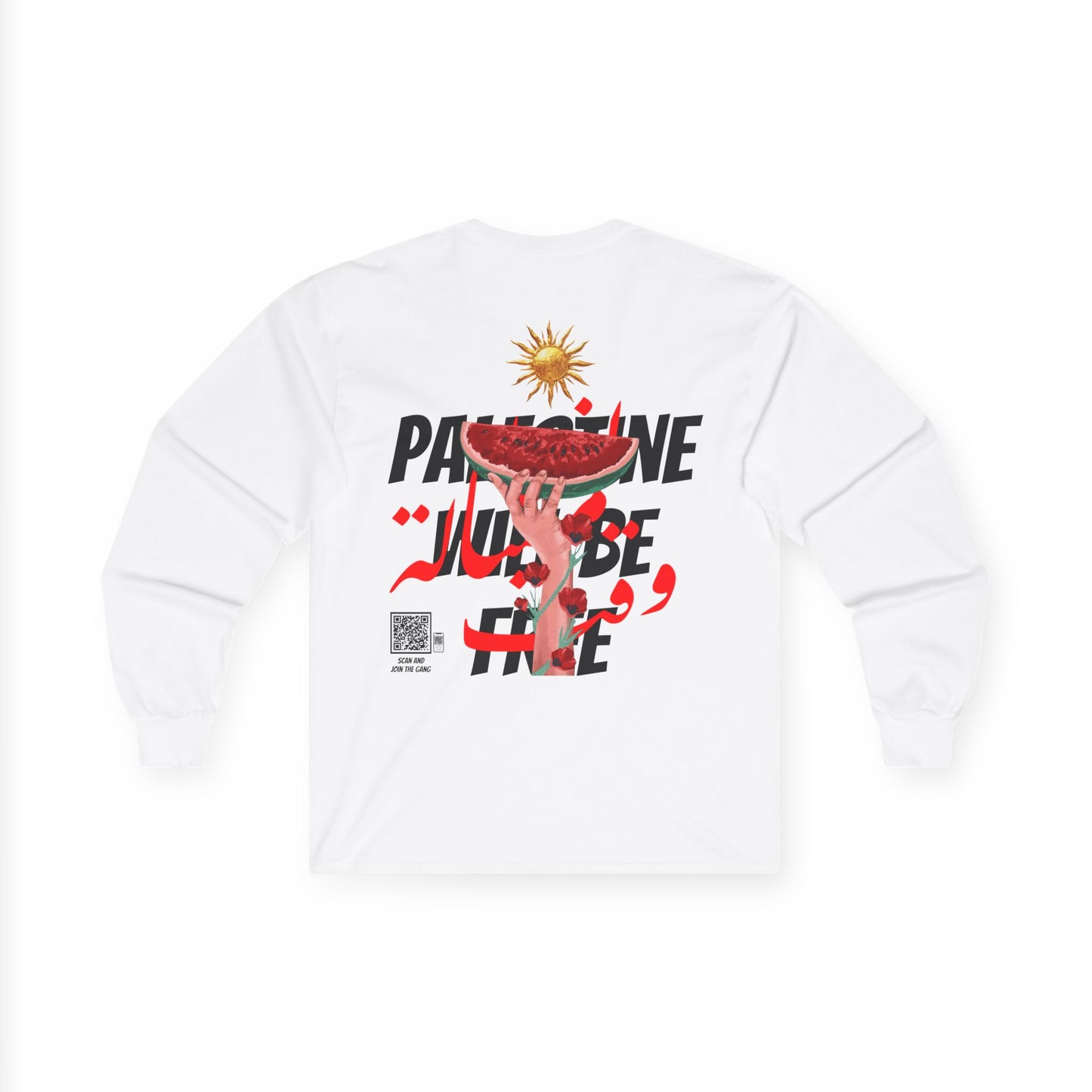 Classic Long sleeve “Palestine will be free”