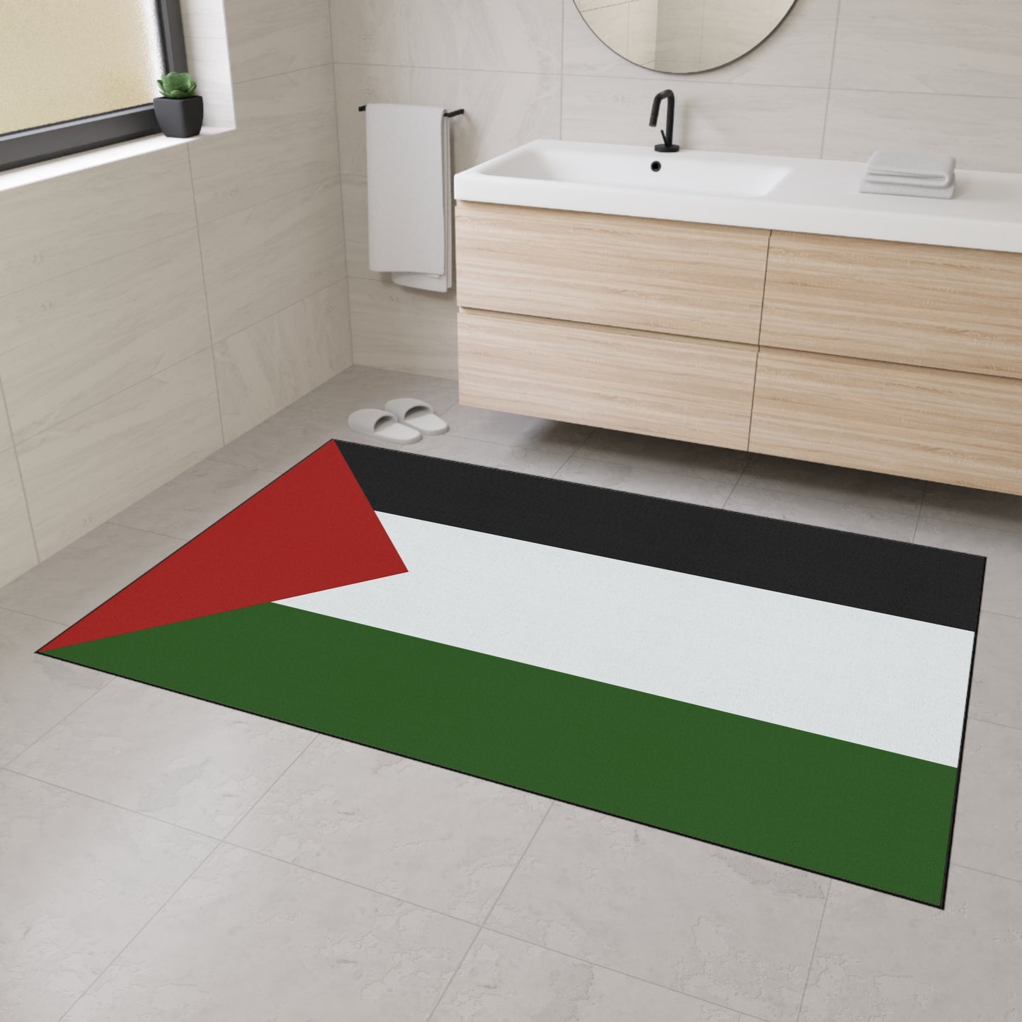 Palestinian Flag Floor Mat