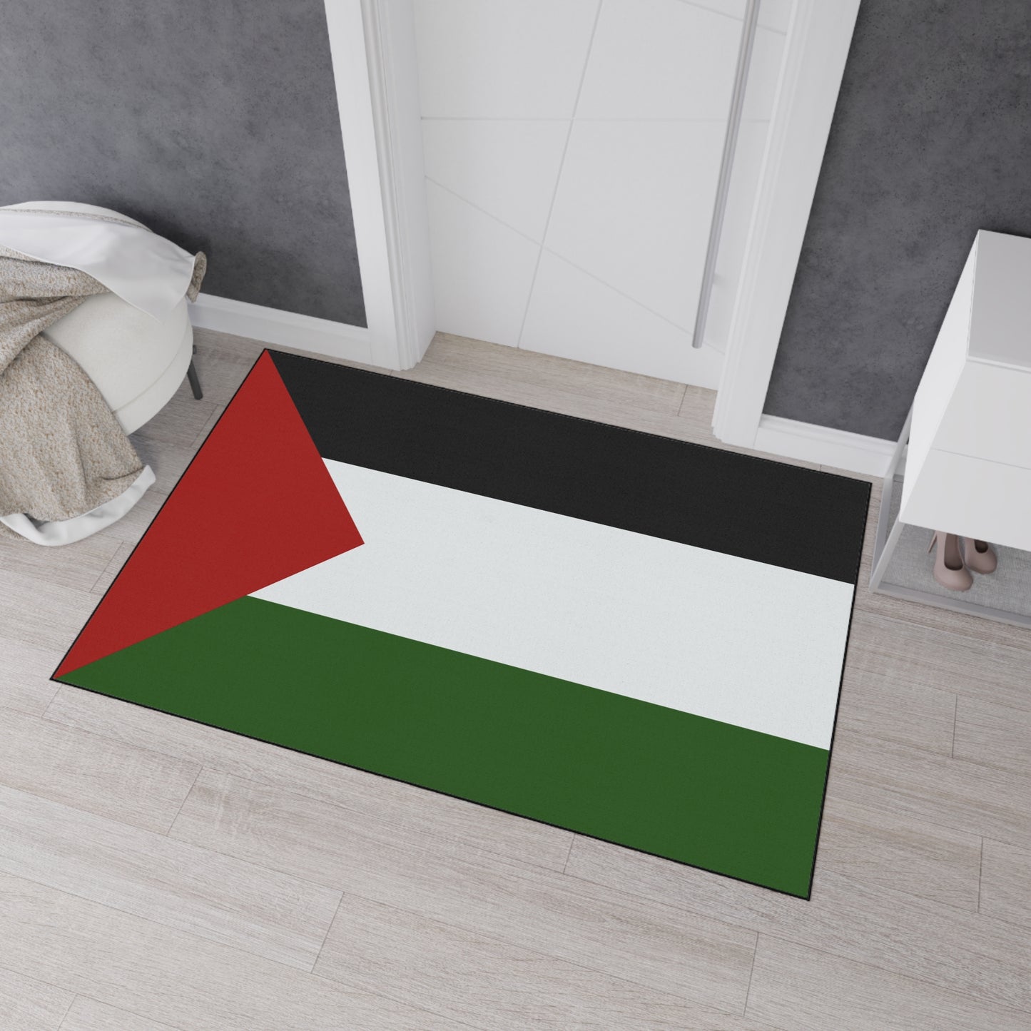 Palestinian Flag Floor Mat