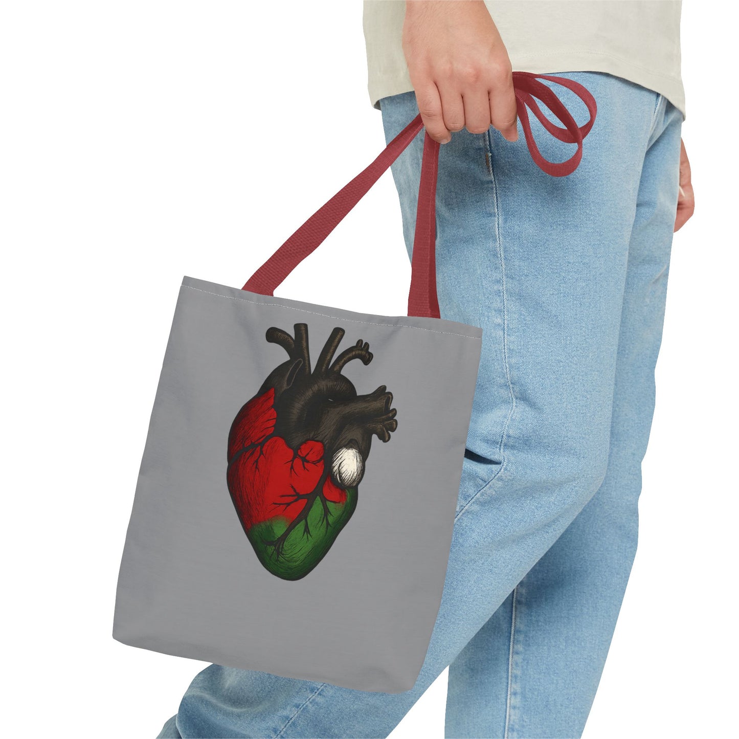 Heartfelt palestine Tote Bag