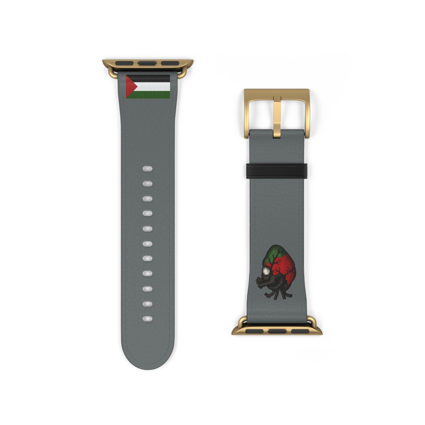 Classic heart of Palestine Watch Band