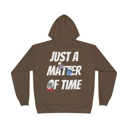 just a matter of time stylish hoodie