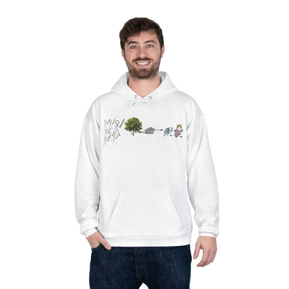 just a matter of time stylish hoodie