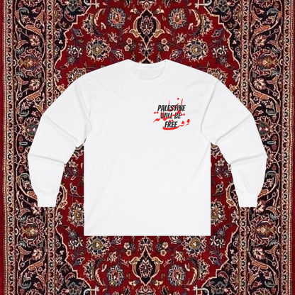 Classic Long sleeve “Palestine will be free”