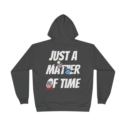 just a matter of time stylish hoodie