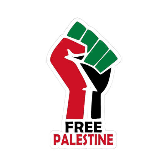 Bold Palestine Kiss-Cut Sticker