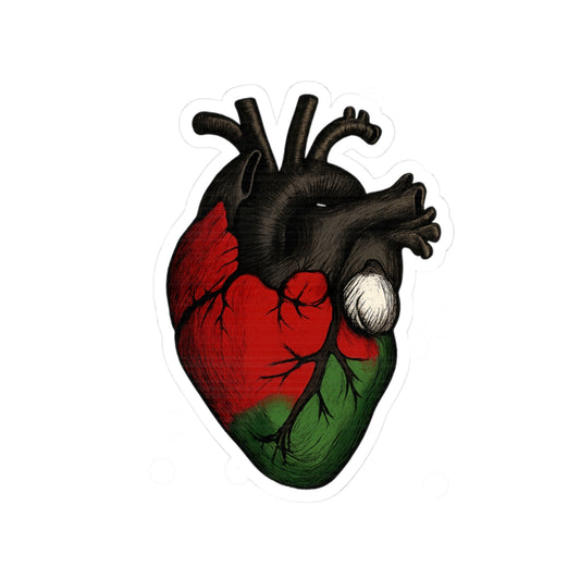 bold palestine heart