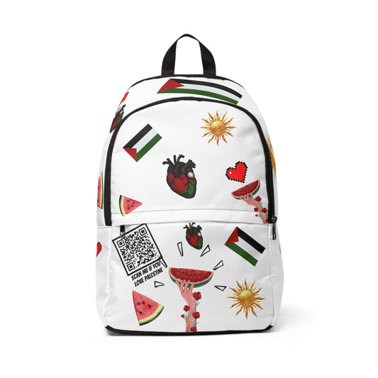 palestine love back pack